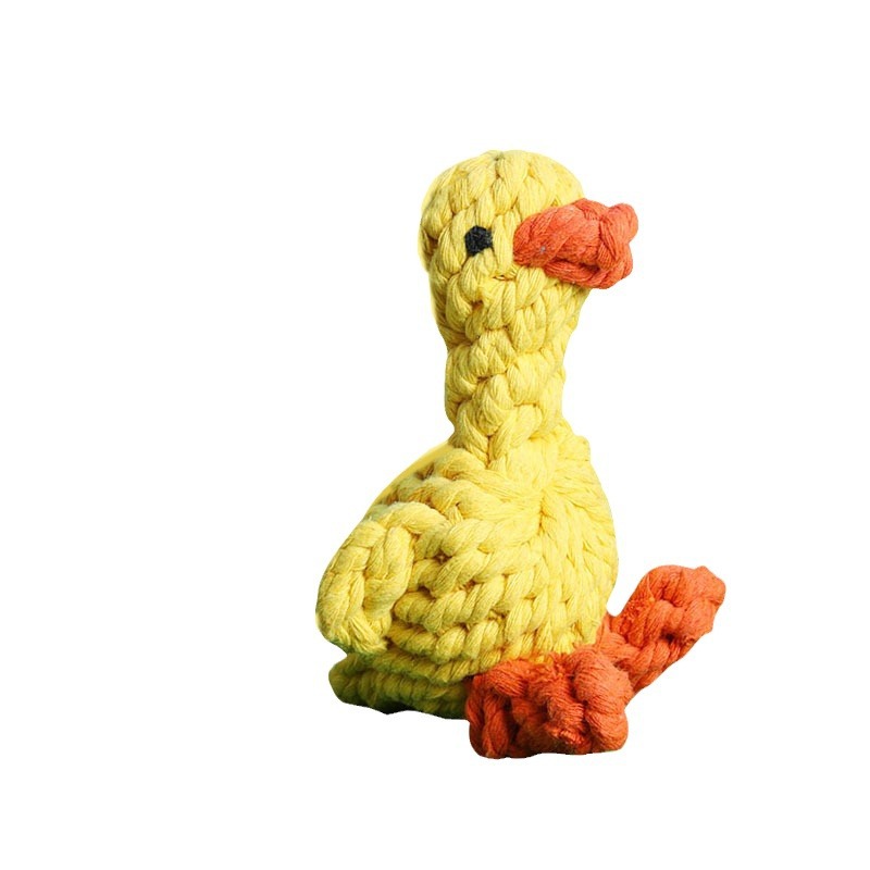 【 Factory free Shipping 】 Dog teething and biting cotton rope toys, small, medium and large-sized dog toys, rope knot toys Item Picture