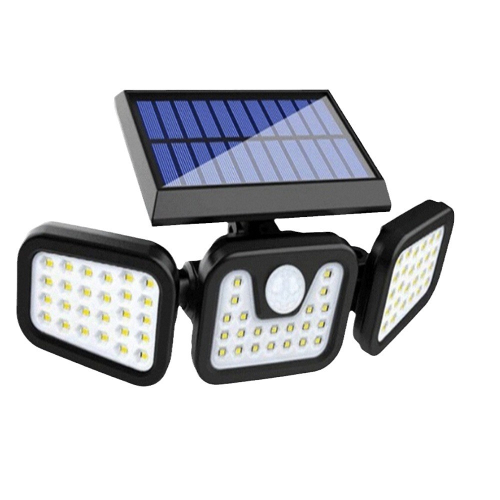 74Led Solar Wall Light Outdoor Garden Light Led Floodlight Super Bright Waterproof Induction Wall Light Item Picture