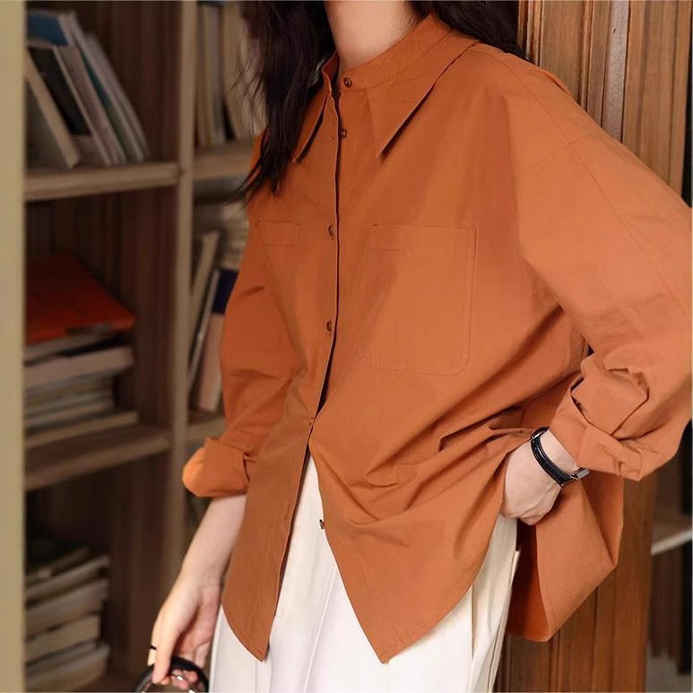 女式衬衫实物图