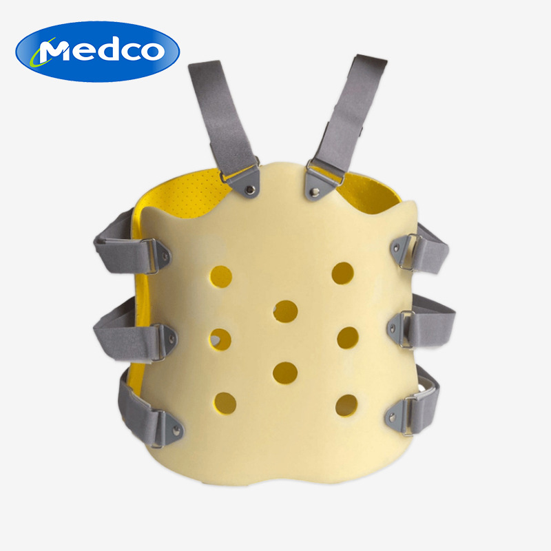 跨境专供可调式胸腰椎固定支具护具腰椎术后康复矫正器护理固定器