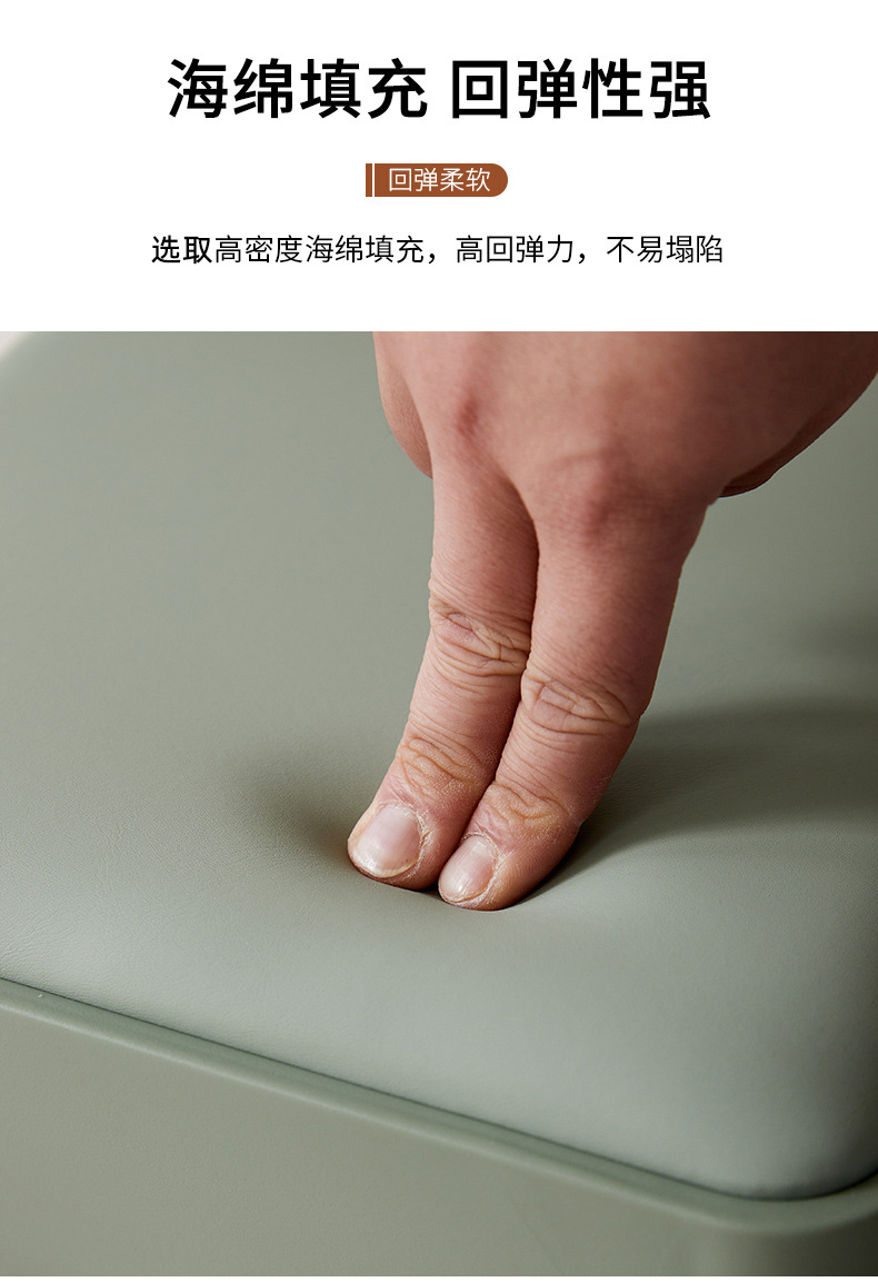 批发塑料凳子家用客厅现代简约可叠放久坐高方凳时尚北欧塑料凳详情12