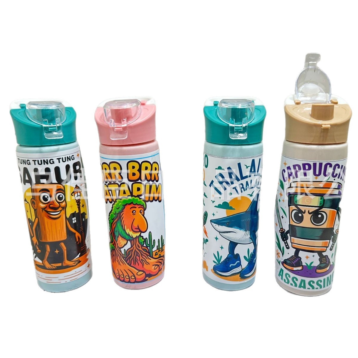 Wholesale of the best-selling "Shan Hai Jing" series water cups, children's water cups, bouncing LIDS and student hand-held space cups on Amazon Item Picture