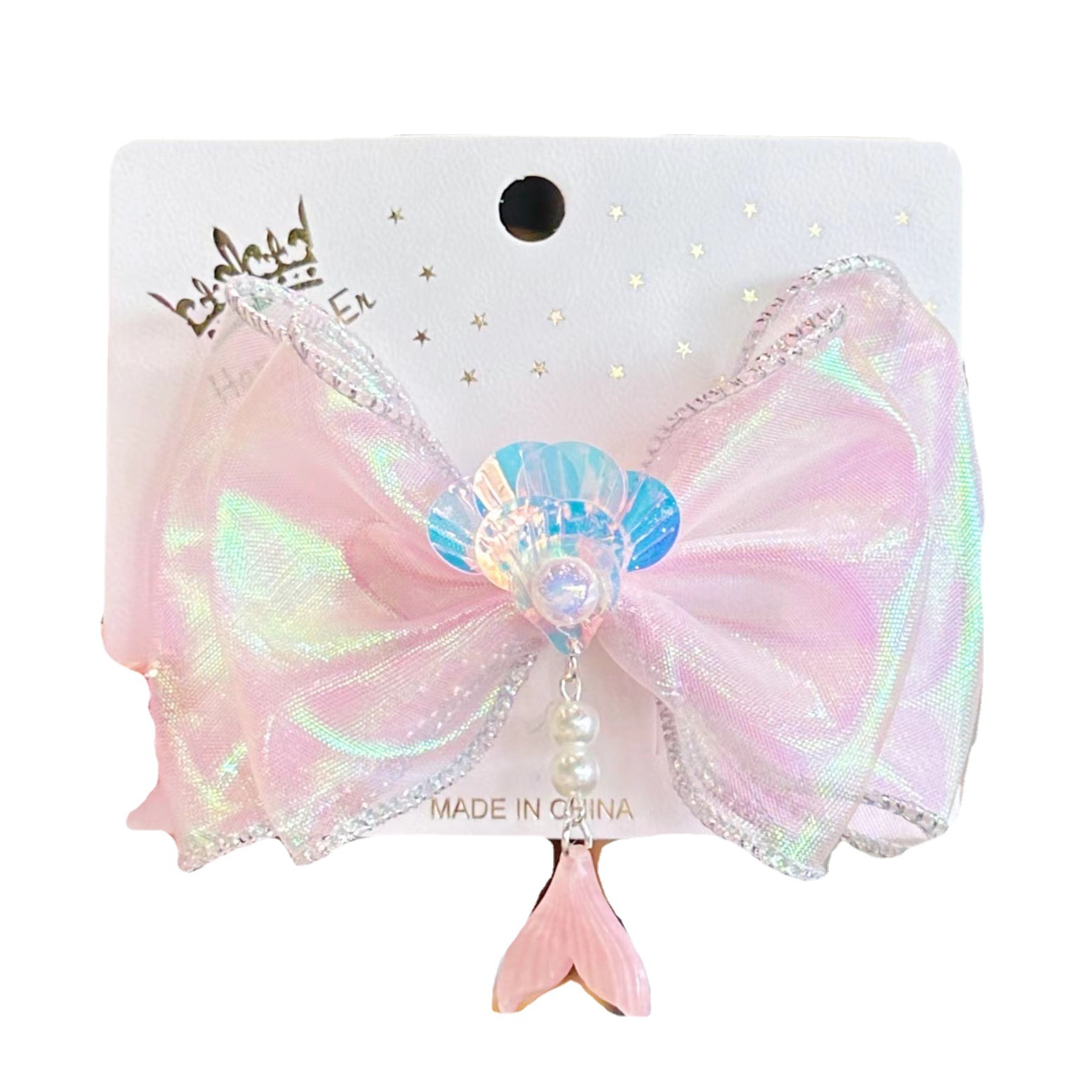Children's Day Delicate Fish Tail Press Clip Cute Girl Sweet Super Fairy Duck Beak Clip Internet Celebrity Children's Hair Clip Hair Accessories Item Picture