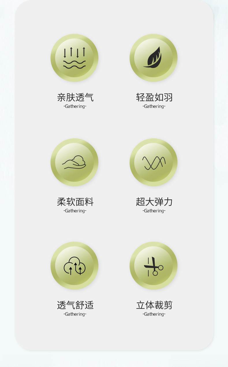 跨境款厂家现货直发中老年大码薄款无钢圈前开扣固定杯背心式文胸详情3