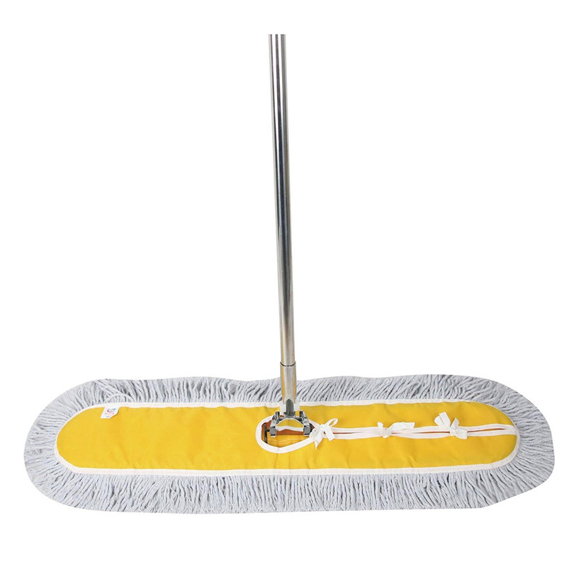 Wholesale Flat Mop Household Rotary Mopping Machine Ground Mop Hotel Large Cotton Line Absorbent Wide Dust Push Row Drag Item Picture