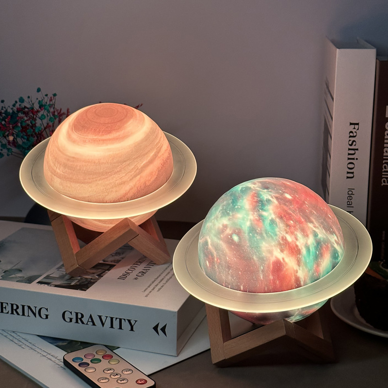 Saturn Ring Dream Bluetooth Speaker Desktop Home Subwoofer 2023 New Upgrade 3D Cross-border hifi Lighting and Sound