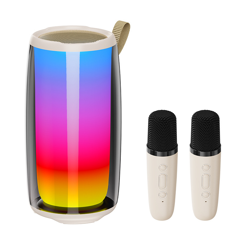 K9 Microphone and Speaker all-in-one microphone, home and outdoor portable small speaker, wireless set, Bluetooth speaker Item Picture