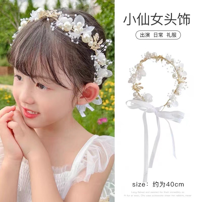 Wreath Headband Headband Crown Princess Korean Headdress Headband Sen