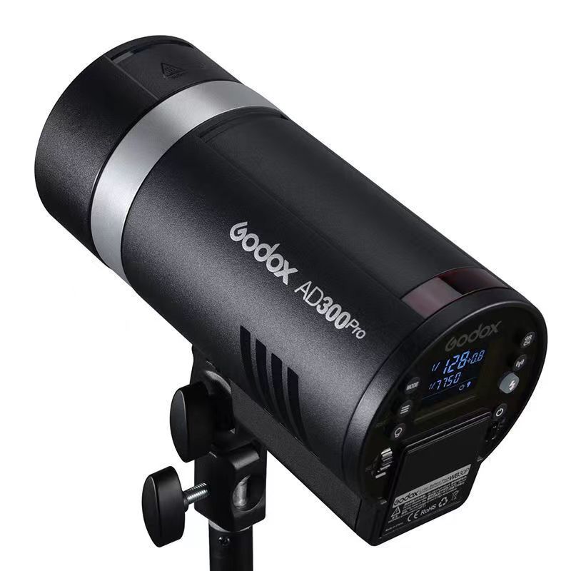 The Shenniu AD300Pro external shooting flash is a portable outdoor portrait studio lighting high-speed TTL synchronous photography light Specification image