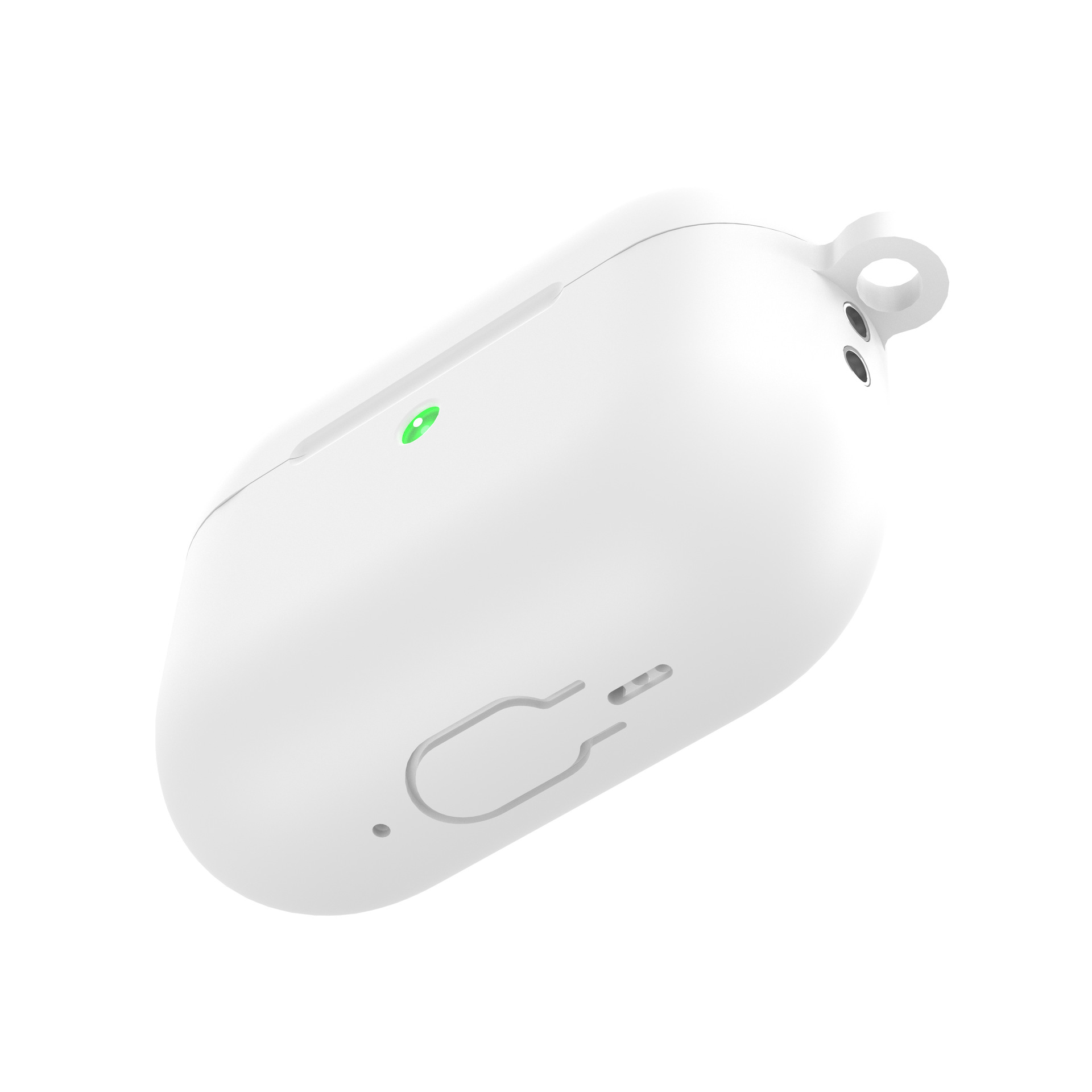 Silicone one-piece solid-color Bluetooth earphone case suitable for Apple Airpods pro3 in 2025 pic 8