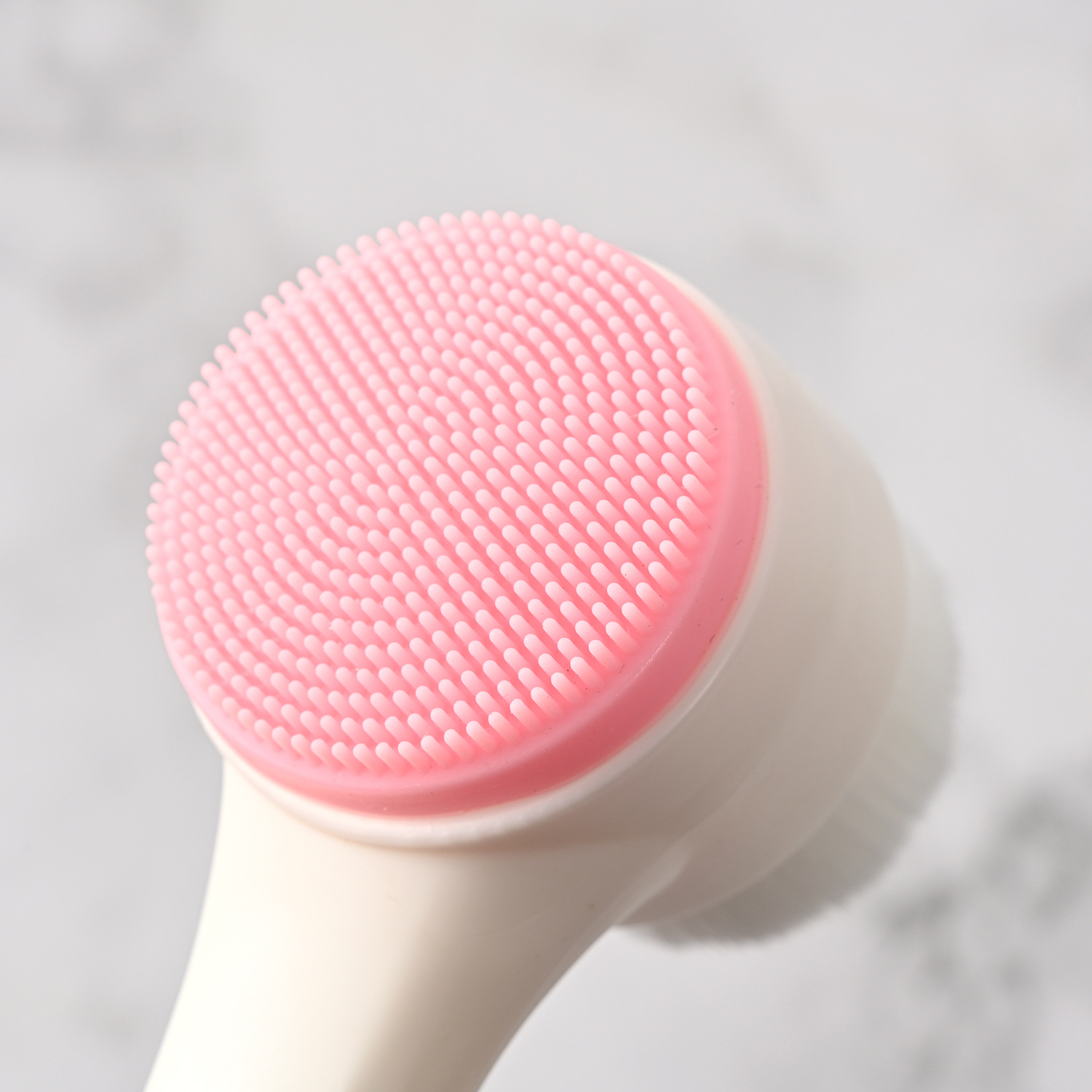Silicone Face Wash Brush Face Wash Brush 3D Double-Sided Face Wash Brush Manual Face Wash Brush Face Cleaner Can Replace Hair Specification drawing
