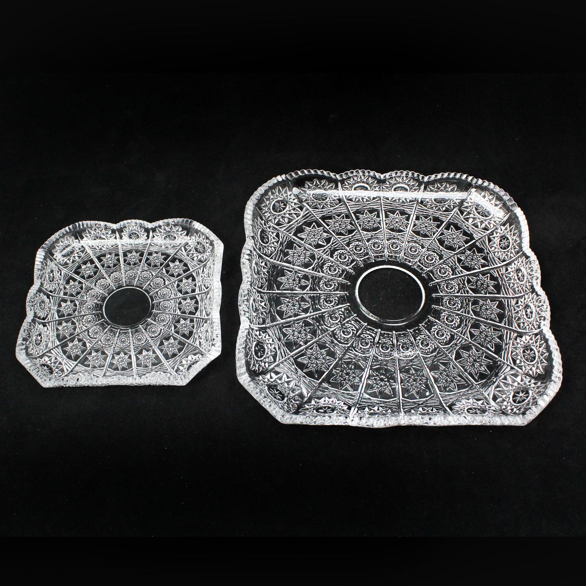 The new series of sunflower glass fruit platters, fruit POTS and sugar jars are selling well across the Middle East Application Scenario