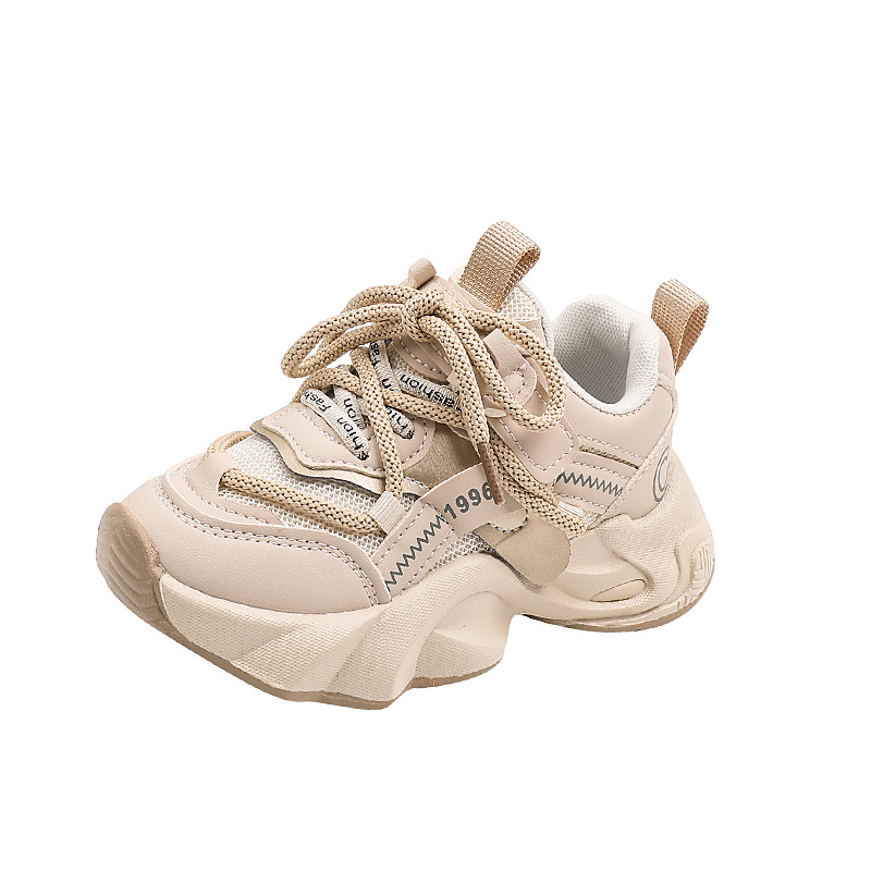 Children's Breathable Dad 2024 Spring and Autumn New Korean version thick-soled anti-slip student casual running shoes for boys and girls Item Picture
