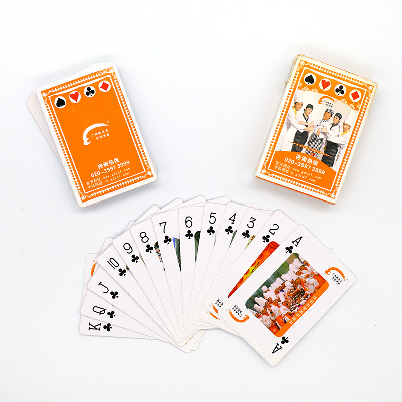 Ao Fish Leisure Entertainment Table Game Card Blue Core Paper Poker Manufacturers Full Box Wholesale Advertising Poker Specification drawing