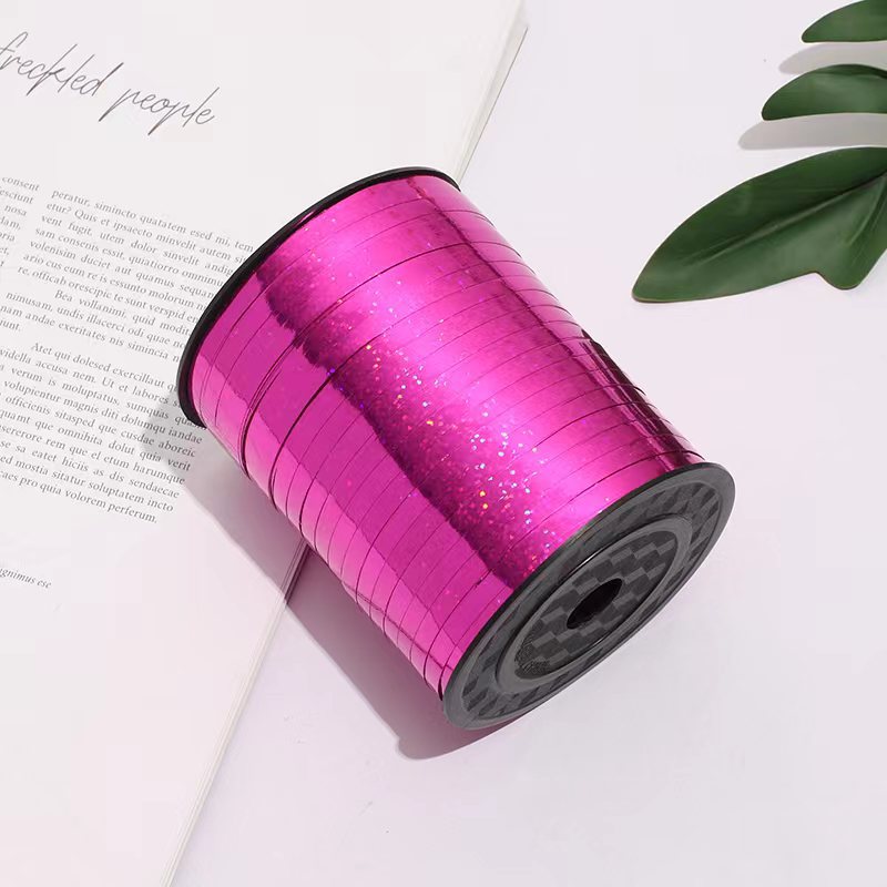 Wedding Balloon Laser Cable Tie Balloon Ribbon Ribbon Ribbon 500 Yards Laser Balloon Ribbon Tie Balloon Accessories Rope details Picture