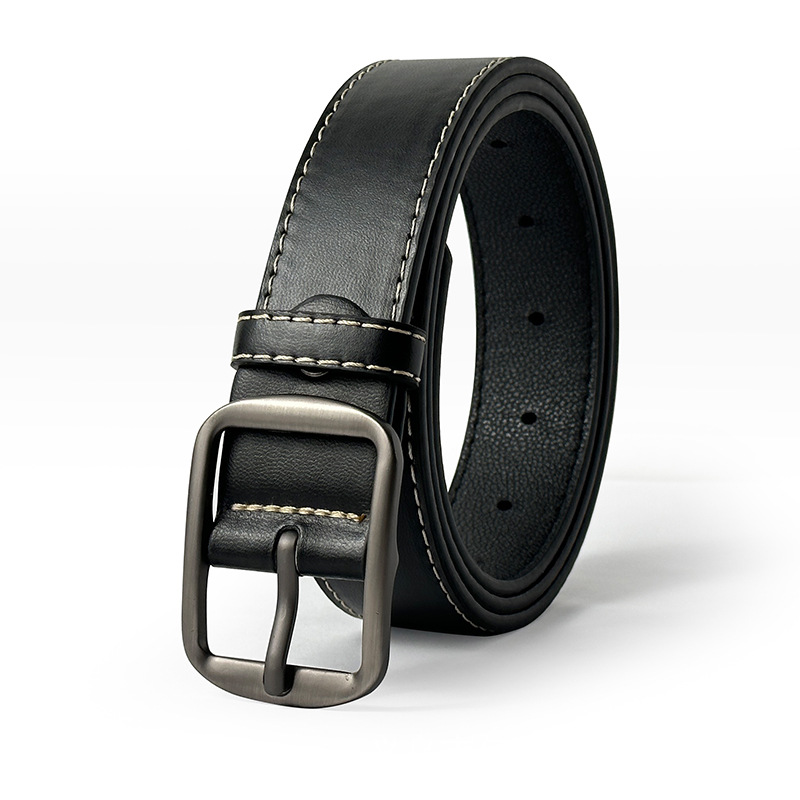 Needle Buckle Belt For Men Young Hong Kong Fashion Trend Ins Simple Denim Belt For Men And Women All-In-One Belt Item Picture