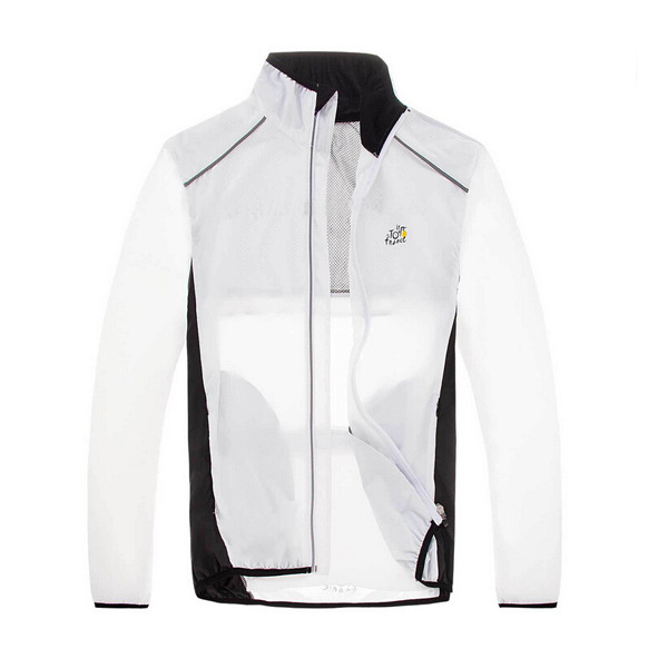 Cycling Clothing Long Sleeve Spring And Autumn Tour De France Cycling Windbreaker For Men And Women Windproof Waterproof Breathable Coat Reflective Strip Item Picture