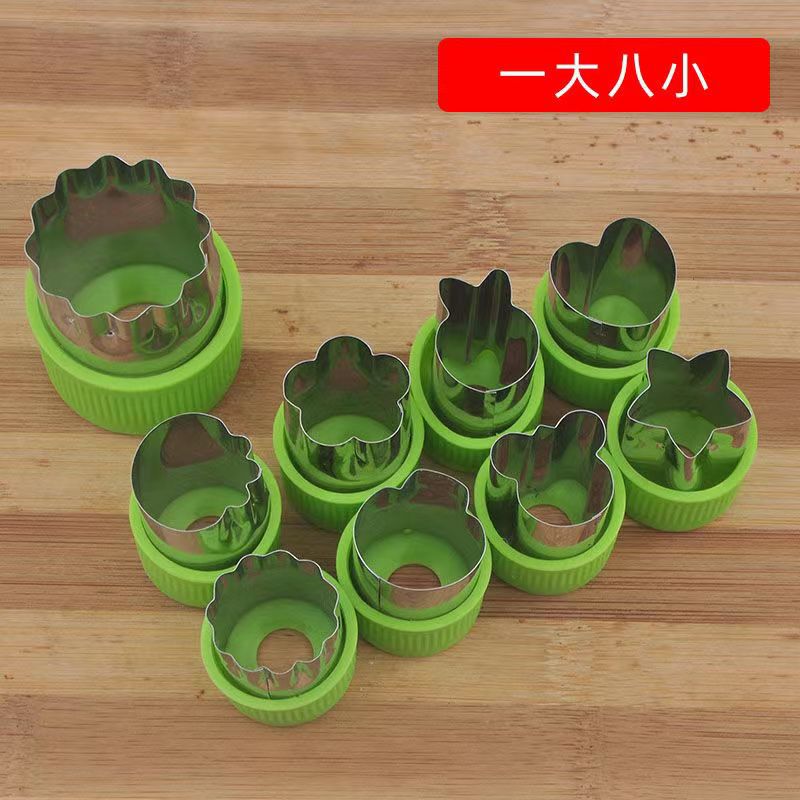 Stainless Steel Vegetable Mold Printing Fruit Slice Cookie Mold Butterfly Face Cutting Flower Cutting Flower Cutter Baking Mold details Picture