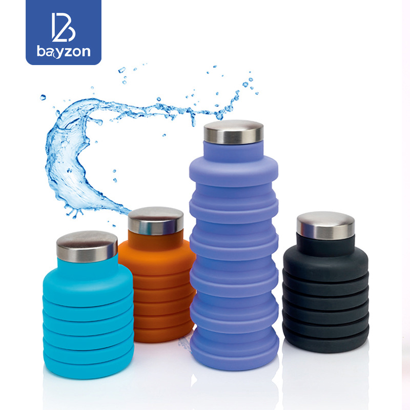 Silicone Telescopic Cup Foldable Cup Outdoor Sports Travel Portable Water Bottle Portable Water Bottle details Picture