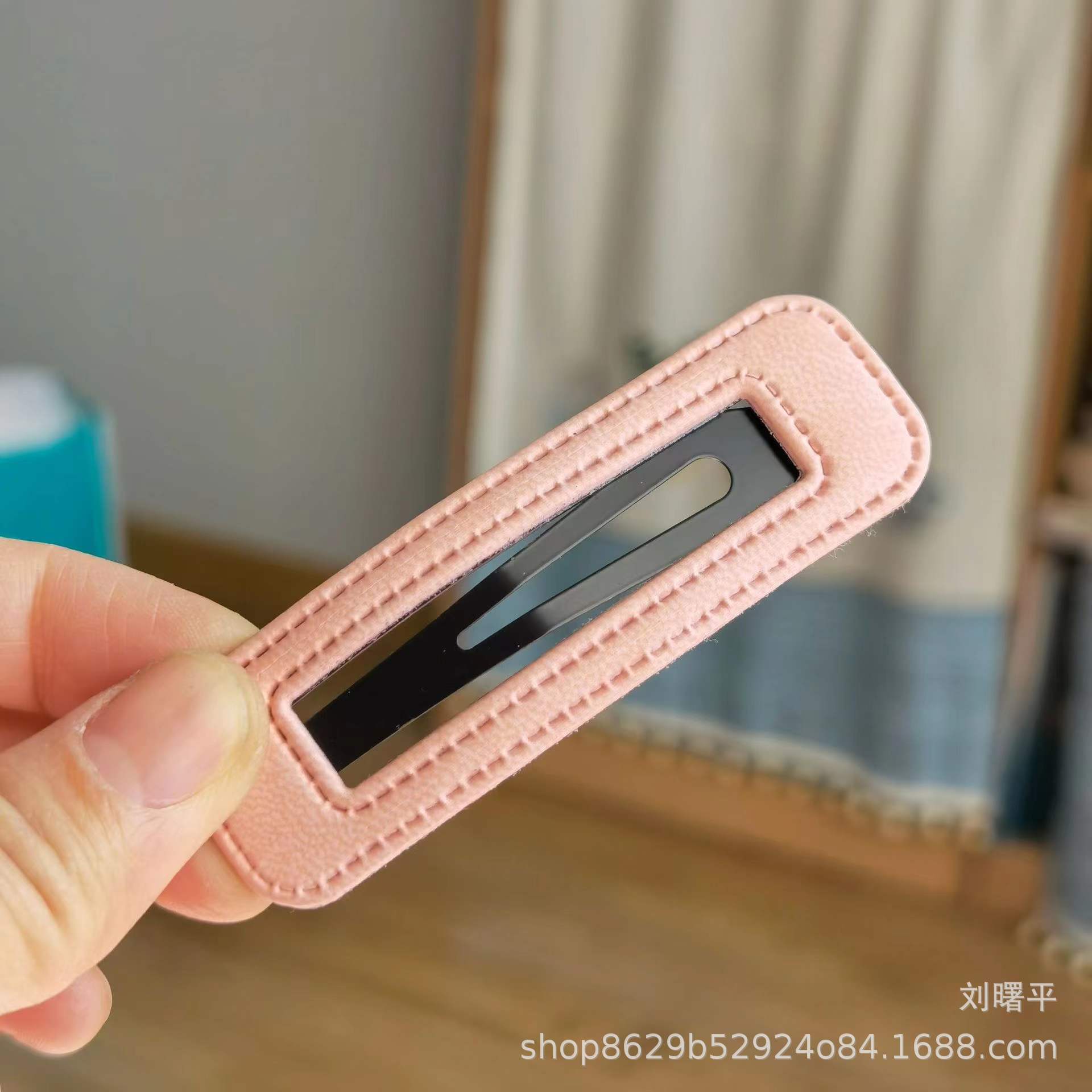 网红发夹韩版细节图