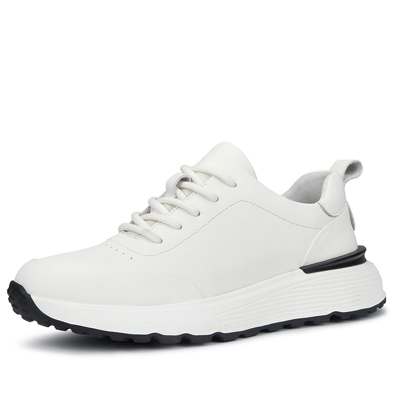 运动鞋/鞋子/Shoes/鞋子男夏季休闲/登山鞋白底实物图