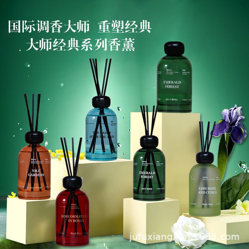 大容量酒店无火香薰厕所室内持久留香轻奢礼盒摆件空气清洗剂批发