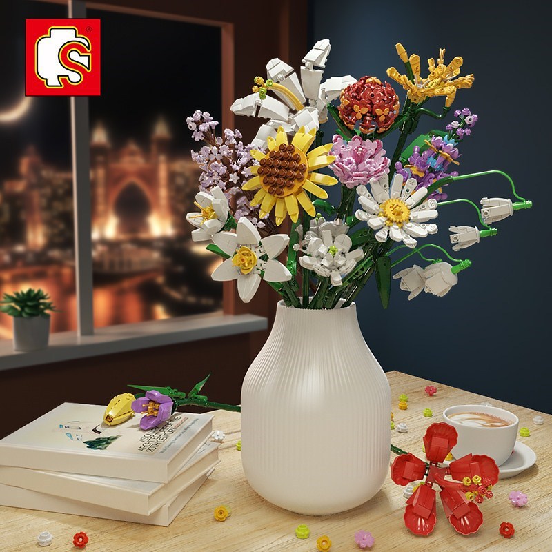 森宝6012/花坊玫瑰花束产品图