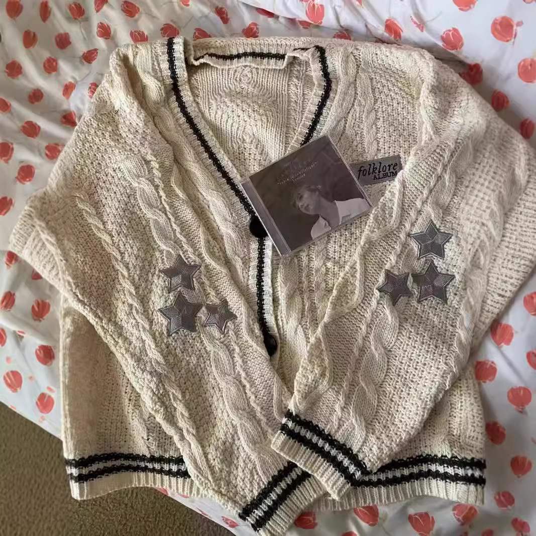 High version of taylor swift folklore taylor swift cardigan sweater Application Scenario