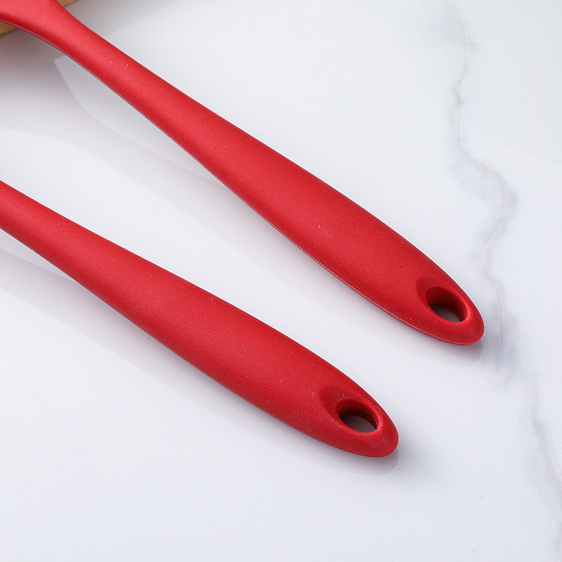 Manufacturers Direct Sales Of Household Silicone Spoon 6-Piece Set Of High Temperature Resistant Cooking Shovel Silicone Kitchenware 6-Piece Set details Picture