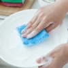 Wipe the scouring pad with a sponge Specification image