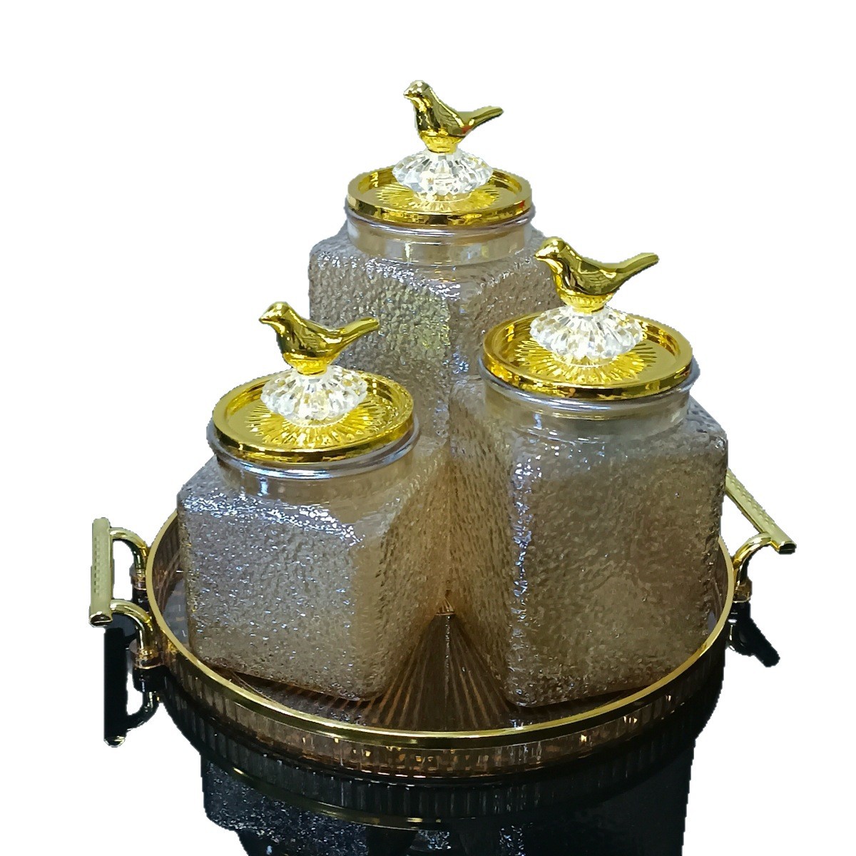 High-quality appearance level glass sealed jars for export, European-style glass with LIDS Item Picture