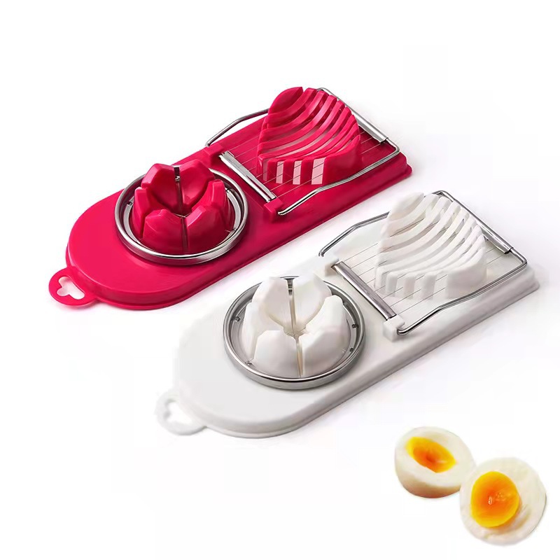 多功能切蛋器 家用鸡蛋皮蛋切片不锈钢分割器厨房神器厨房小工具图