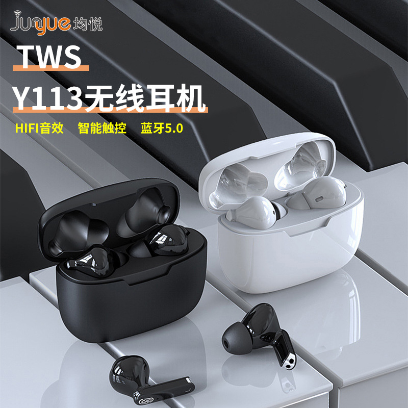 Mongolian intelligent voice translation headphones, dual-ear Chinese-English translator, multi-language in-ear translation machine for cross-border