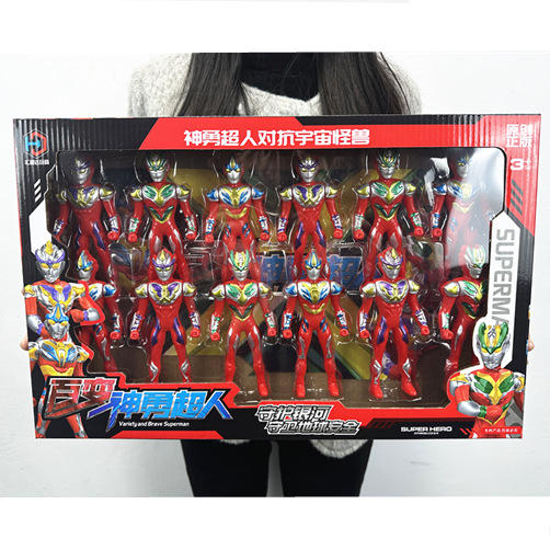大号奥特慢玩具人百变超人迪迦英雄战士公仔男孩地摊礼品厂家批发