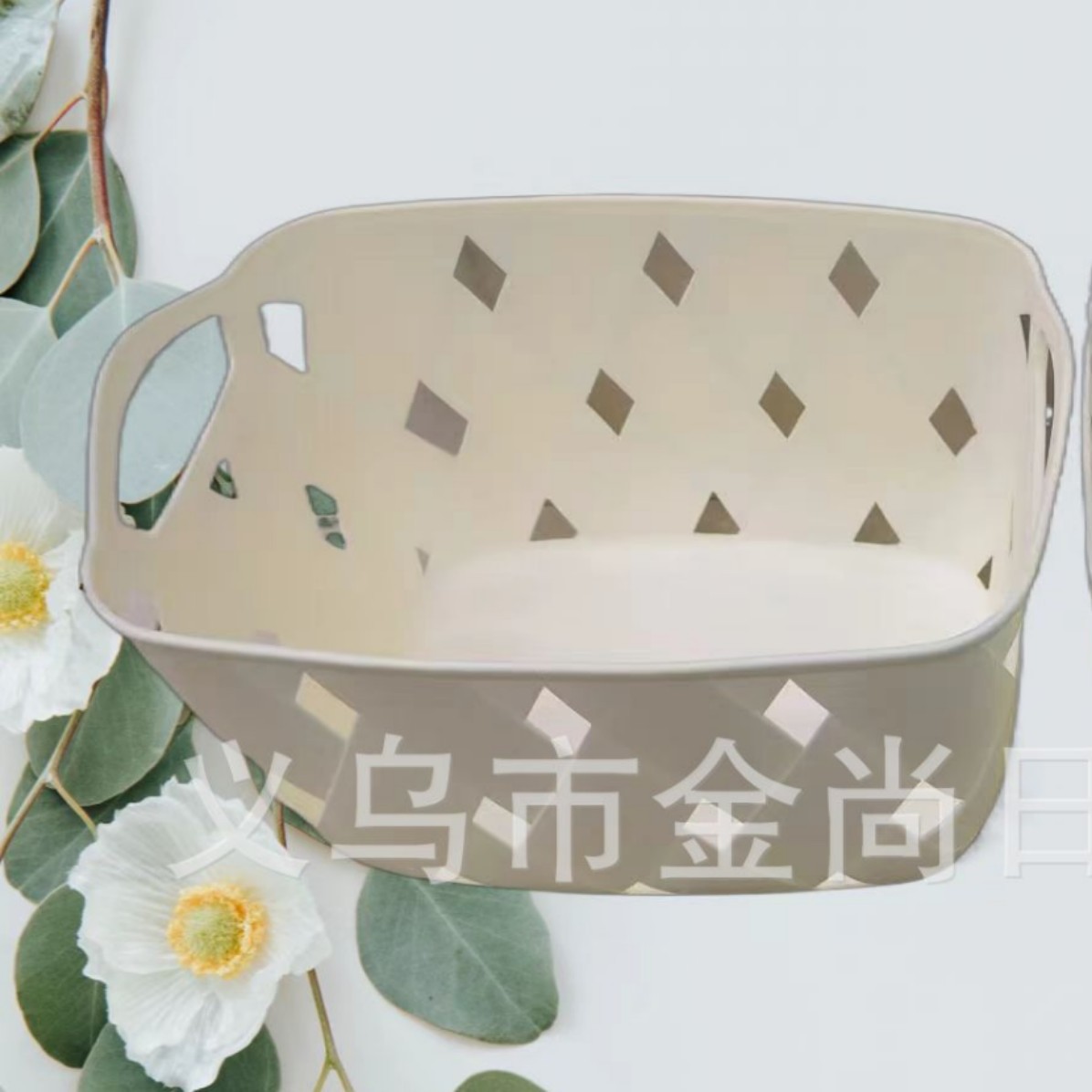 Wholesale new rectangular storage baskets, uncovered desktop sundries storage boxes, bathroom cosmetics storage baskets Application Scenario