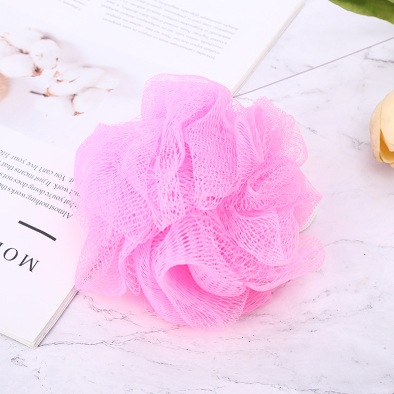 【LOVELY HOME】【 Chi Jia 】 Recommended by the original manufacturer of bath flowers. Colorful. 30g bath ball, soft and easy to bubble, large scrub bath ball details Picture