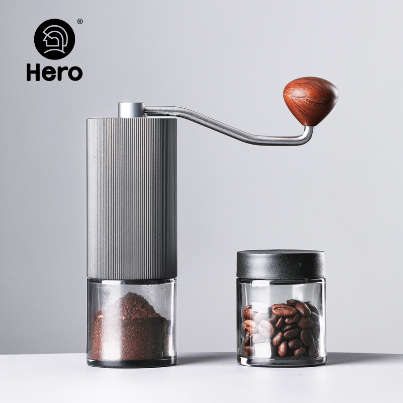 Hero螺旋桨S02手摇磨豆机 咖啡豆研磨机便携家用磨粉机手动咖啡机图