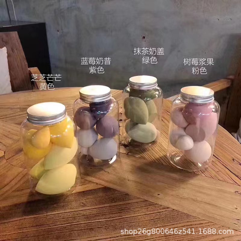 超软定妆粉扑不吃粉不卡粉水滴形灌装化妆工具美妆蛋国货小众品牌