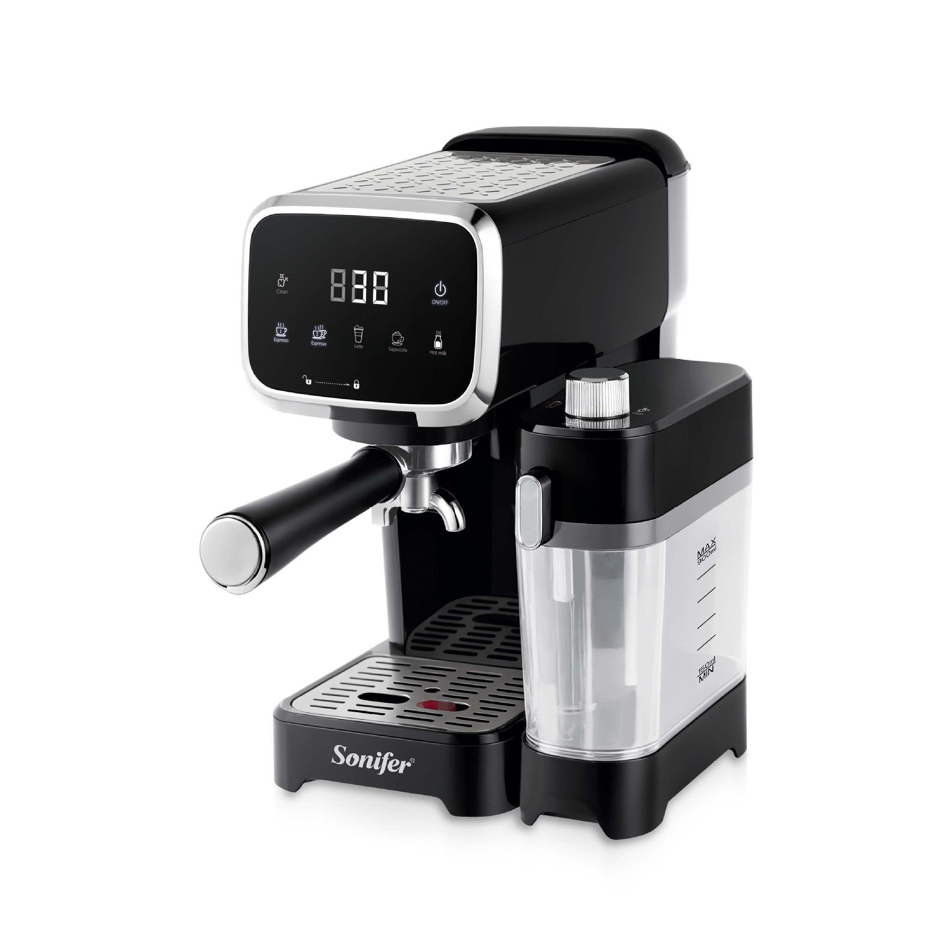 Sonifer Cross-border Home Espresso Machine Small Semi-automatic coffee maker SF-3599 details Picture