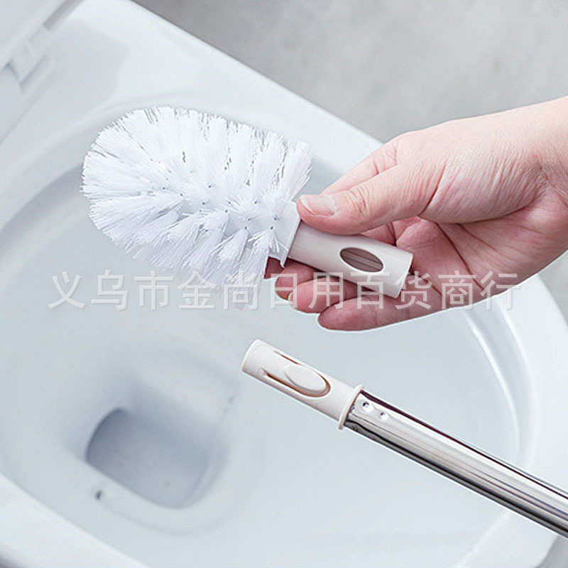 Household toilet brush plunger, long-handled toilet brush, cleaning without blind spots, squat toilet brush, toilet brush set Specification image