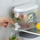 冰箱冷水壶带龙头大容量水果茶壶夏季家用凉水桶冷泡瓶冰水桶3.5L图