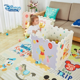 XPE迪士尼拼接爬爬垫婴儿客厅地垫儿童隔冷加厚垫子泡沫爬行垫