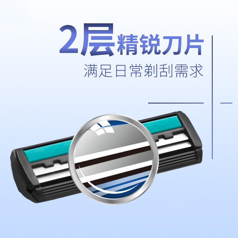 一次性剃须刀细节图