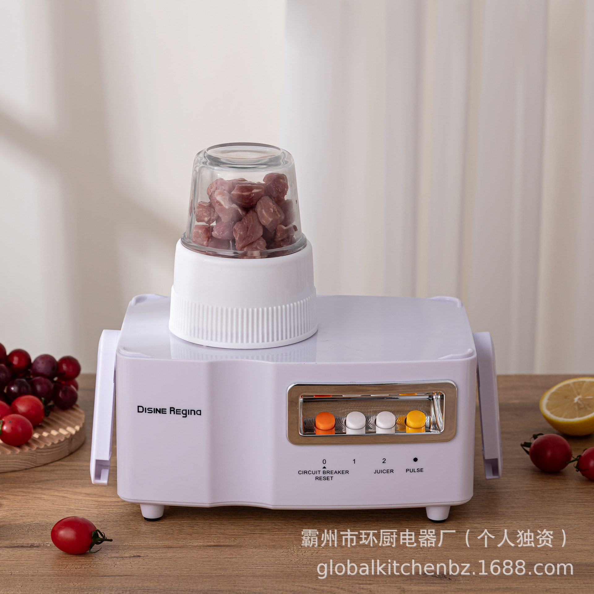 Foreign Trade Cross-Border Four-In-One Juicer, 4In1 Blender, Multi-Functional Juicer, Blender, Meat Grinder Factory Application Scenario