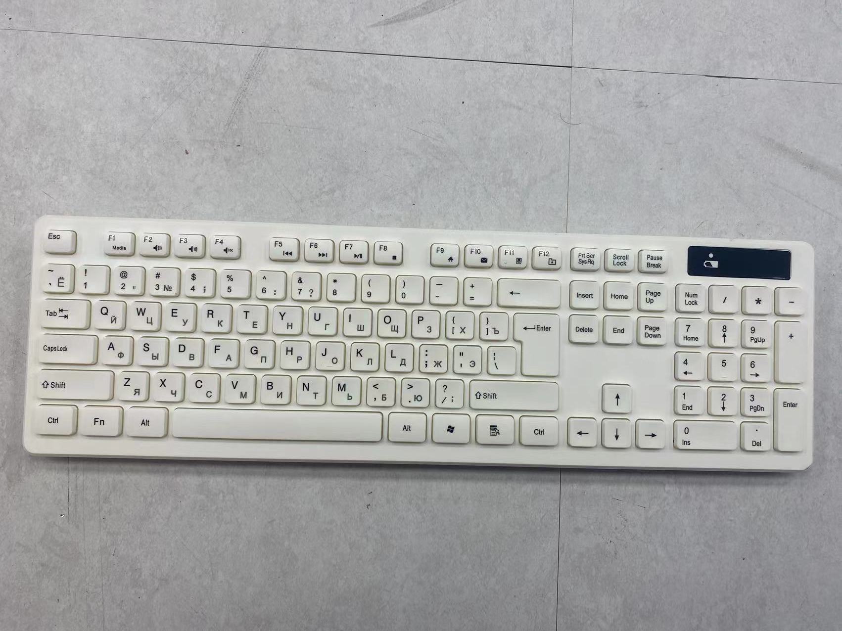 Wireless keyboard and Mouse set 2.4G keyboard and mouse set Russian