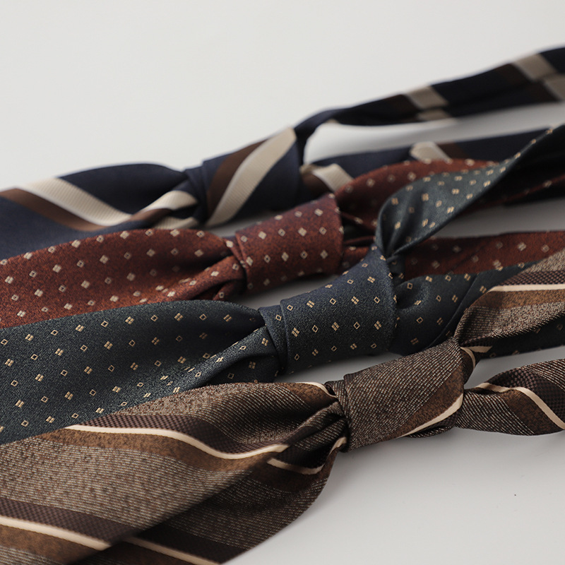 新品 工厂现货批发复古提花男士绅士领带宴会婚礼新郎伴郎韩版8CM详情图2