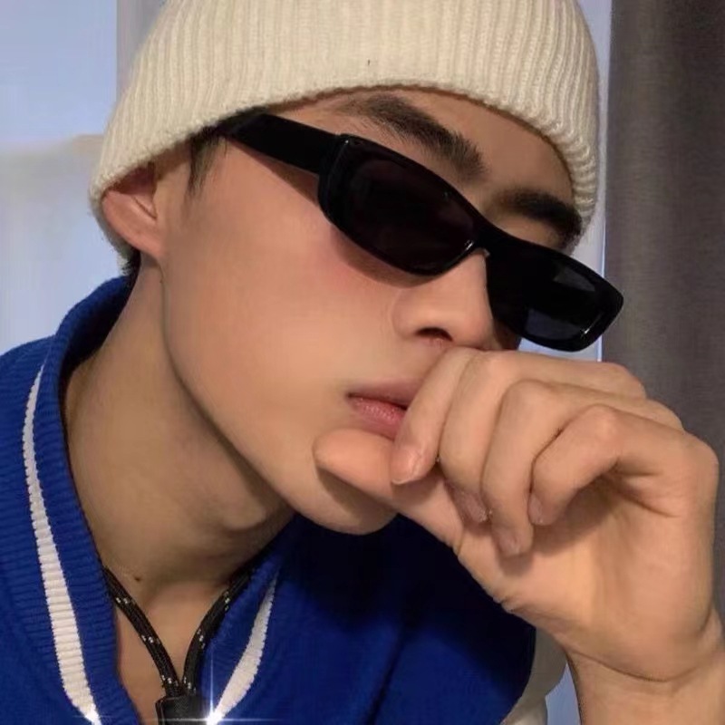 小方框网红同款男士太阳眼镜批发sunglasses防紫外线太阳镜女墨镜