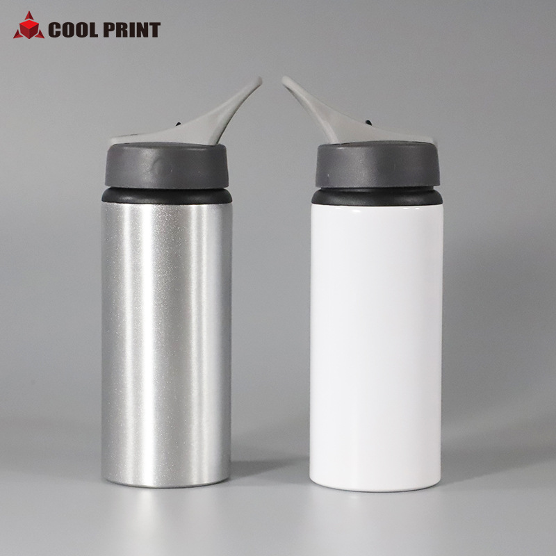 Heat transfer blank coating 600ml eagle-beak aluminum kettle outdoor sports water kettle can be printed with logo pictures portable aluminum kettle details Picture
