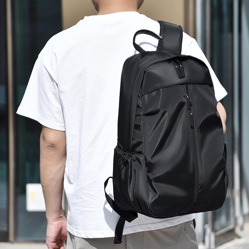 Cross-border large-capacity business backpack for men with logo printing, laptop backpack, casual student travel bag Specification image
