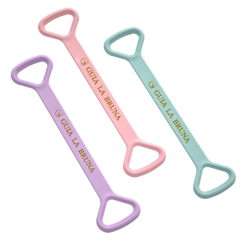 New 8-shaped resistance band, yoga assistant, home resistance band, fitness equipment, women's shoulder opening and back beauty rope resistance band Item Picture